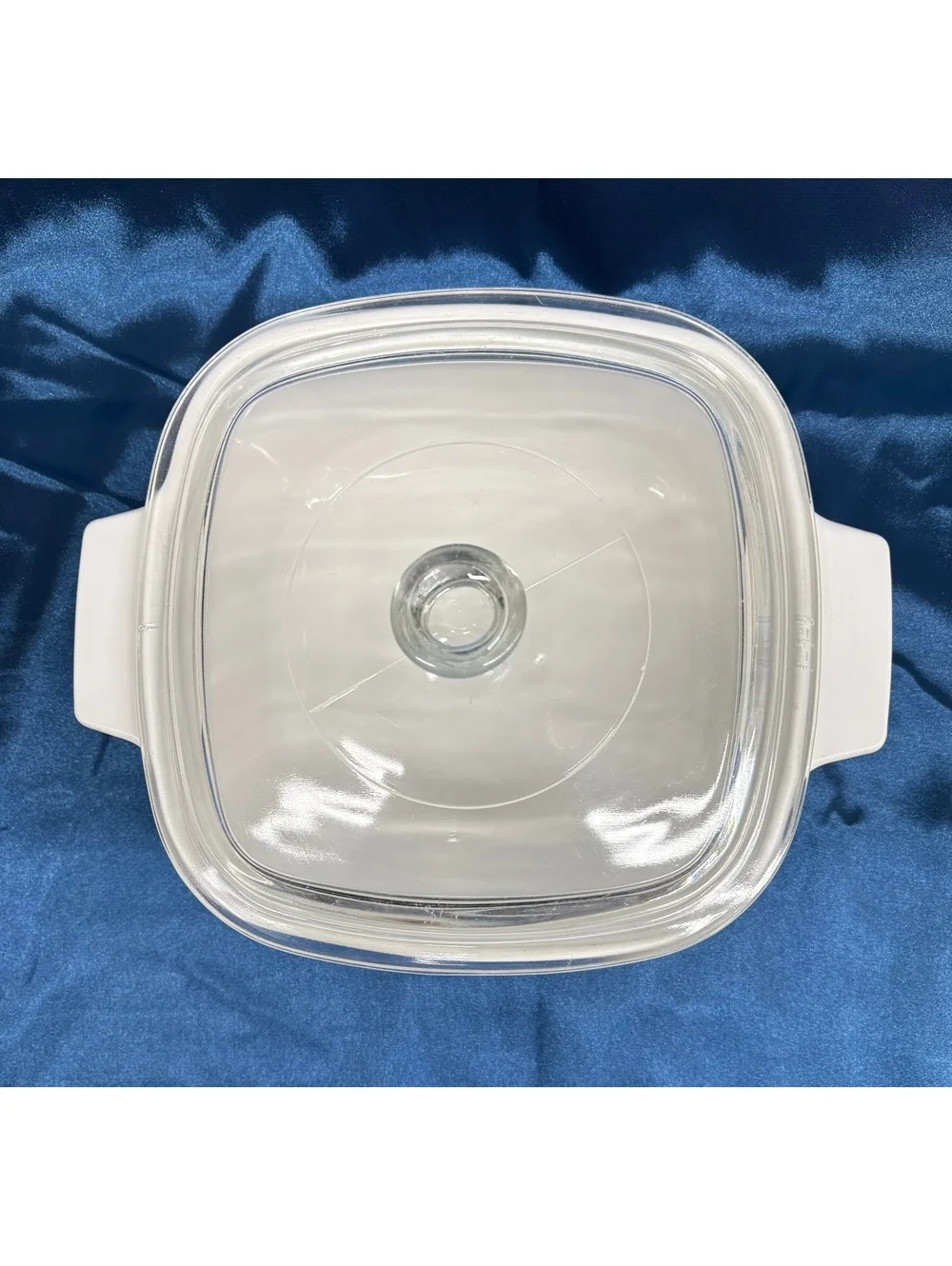 Vintage CorningWare Yellow Daisy A-1 1/2-B Casserole Dish With Pyrex P-7-C Lid
